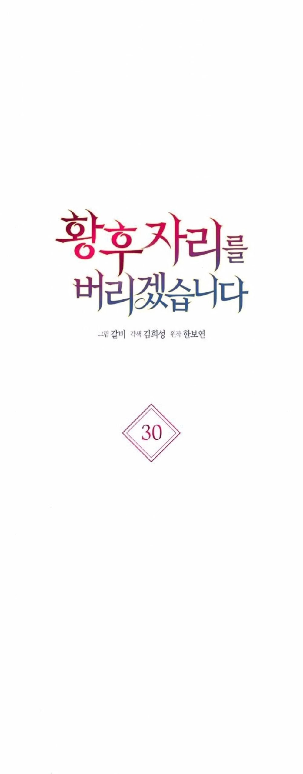 Tôi Sẽ Từ Bỏ Vị Trí Hoàng Hậu – Chap 30.1